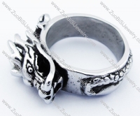 Stainless Steel Dragon Ring -JR330002