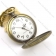 rabbit and key pocket watches with chains pw000409-1