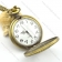 antique ear of wheat pocket watch for unisex pw000407-1