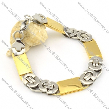 pleasant noncorrosive steel Stamping Bracelets -b000660