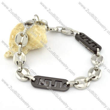 remarkable 316L Steel Stamping Bracelets -b000677