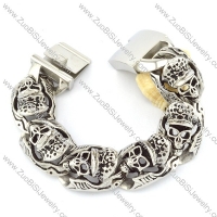 high quality oxidation-resisting steel  Biker Bracelets for Mens - b000711