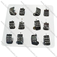 economic 316L Stainless Steel Cutting Earring for Ladies - e000301