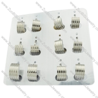 pretty Stainless Steel Cutting Earring for Ladies - e000309