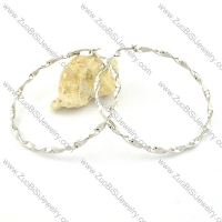 Special Silver Steel Line Earrings for Women - e000352