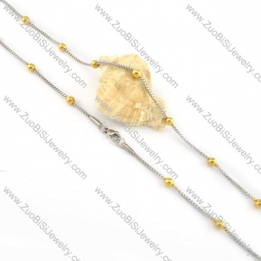 wonderful oxidation-resisting steel Fashion Necklaces for Ladies & Girls - n000139