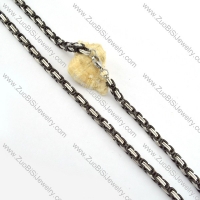 wonderful Steel Stamping Necklaces - n000155