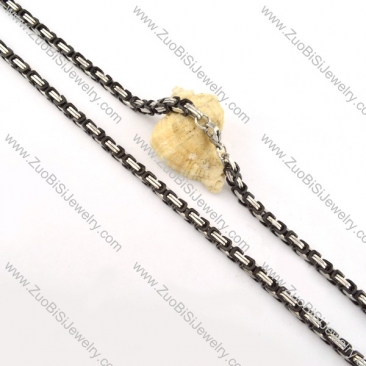 remarkable 316L Steel Stamping Necklaces - n000158