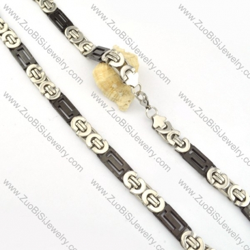 attractive oxidation-resisting steel Stamping Necklaces - n000179