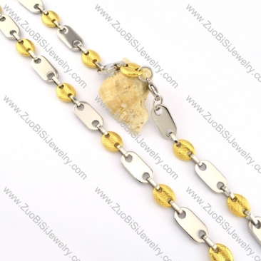 nice noncorrosive steel Stamping Necklaces - n000192