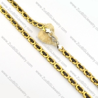 pleasant 316L Stainless Steel Stamping Necklaces - n000194