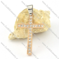 remarkable 316L Steel Cross Pendants - p000496