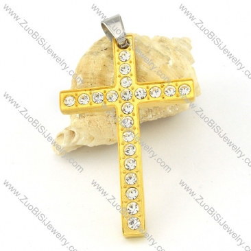 nice-looking nonrust steel Cross Pendants - p000500