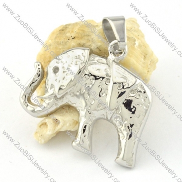 high quality oxidation-resisting steel Elephant Pendants - p000524