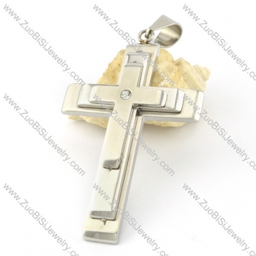 beautiful noncorrosive steel Cross Pendants - p000531