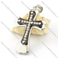 practical 316L Steel Cross Pendants - p000532