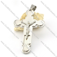 economic noncorrosive steel Cross Pendants - p000535