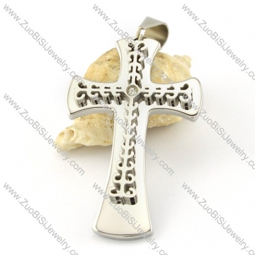 comely nonrust steel Cross Pendants - p000539