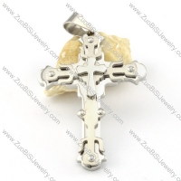 the best noncorrosive steel Cross Pendants - p000548