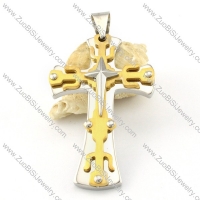 pretty nonrust steel Cross Pendants - p000550