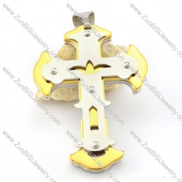 beautiful noncorrosive steel Cross Pendants - p000570