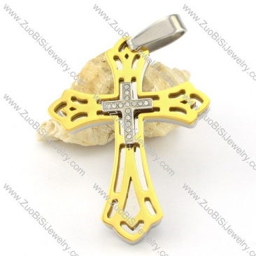 enjoyable nonrust steel Cross Pendants - p000572