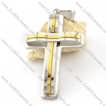 nice-looking nonrust steel Cross Pendants - p000581