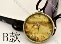 Fashion Pocket Watch Pendant - PW000064-B