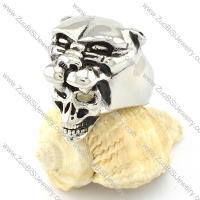 Bigger Stainless Steel Tiger Rings -r000652