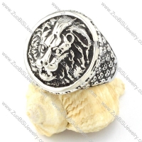 Huge Stainless Steel Lion Rings -r000653