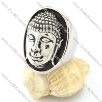 Big Stainless Steel Buddha Rings -r000654