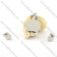 Jewelry Sets of Fruit shaped Pendant and Earring -s000460