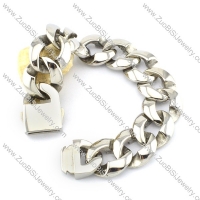 Casting Bracelet in 31L Stainless Steel for Bikers -b000959