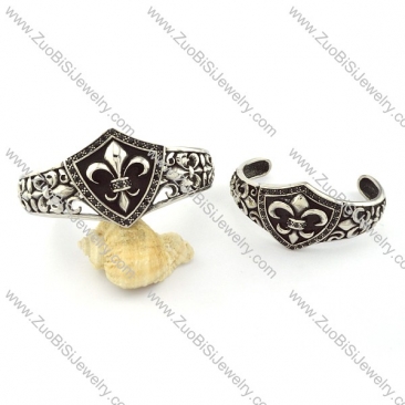 Punk Bangle in Stainless Steel for Bikers -b000989