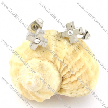 Plating Earring made of Stainless Steel for Girls -e000473