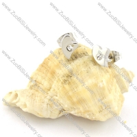 Plating Earring made of Stainless Steel for Girls -e000475