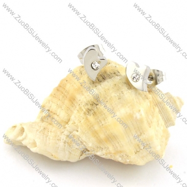 Plating Earring made of Stainless Steel for Girls -e000475