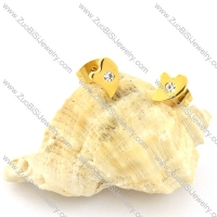 Plating Earring made of Stainless Steel for Girls -e000476