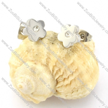 Plating Earring made of Stainless Steel for Girls -e000481