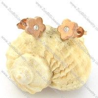 Plating Earring made of Stainless Steel for Girls -e000483