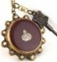 Antique Mechanical Pocket Watch with chain -pw000399