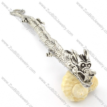 Big Lively Dragon Bracelet in Stainless Steel -b000992