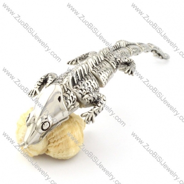 Big Lively Chameleon Bracelet in Stainless Steel -b000993