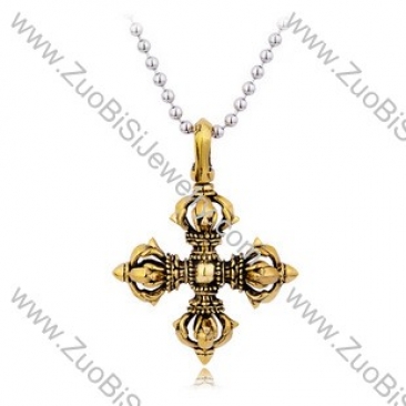 316L Stainless Steel Biker Pendant for Mens -JP350003