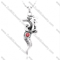 316L Stainless Steel Biker Pendant for Mens -JP350014