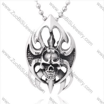 316L Stainless Steel Biker Pendant for Mens -JP350015