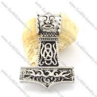 Steel Devilkin Hammer of Thor Pendant for Motorcycle Bikers -p000903