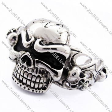 Solid Skull Bangle for mens -JB170090