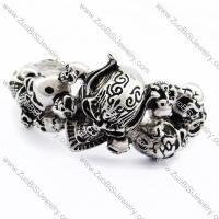 Solid Skull Bangle for mens -JB170094