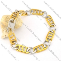 Stainless Steel Stamping Bracelet with Cheap Wholesale Price -b001050